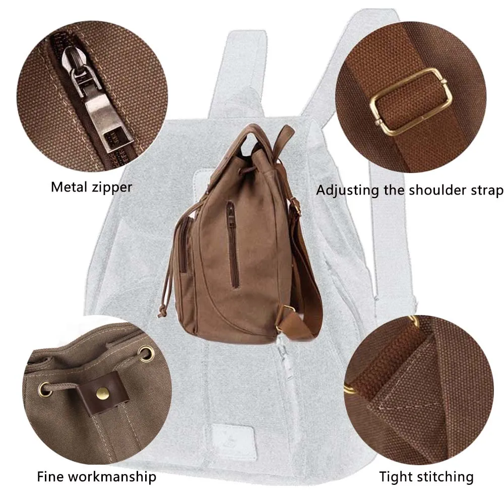 Tanie MARKROYAL plecak dla kobiet Retro plecak płócienny z wysokiej jakości dla nastolatek szkoła kobiet torba na laptop na ramię Mochila