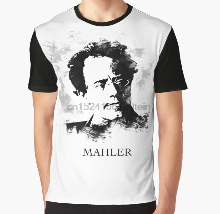 

All Over Print 3D Women T Shirt Men Funny tshirt Gustav Mahler Graphic T-Shirt