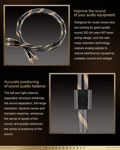 SKW-オーディオコネクタ付きステレオケーブル,2 rca to 2 rca