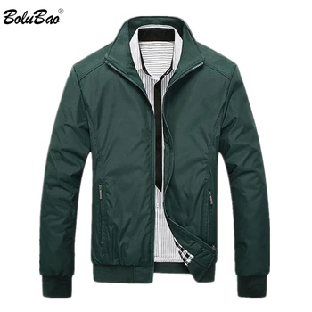 

BOLUBAO Men Jacket Coats 2019 Autumn Male Fashion Brand Thin Bomber Jacket Coat Men's Slim Fit Jackets Outerwear