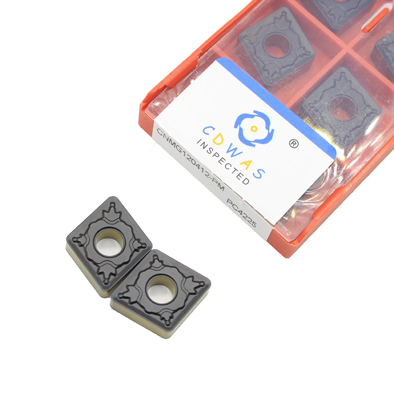 

CNMG120412-PM PC4225 Carbide insert External Turning Tools Lathe cutter Tool turning insert For processing steel parts