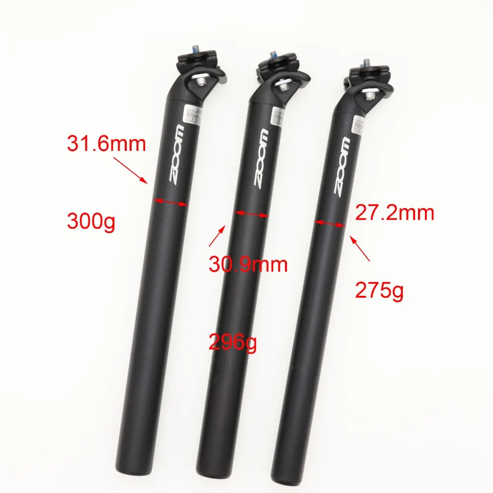 ELITA ONE Full Carbon Fiber Bike Seat Post,New Update MTB Replacement Road Bike Carbon Lightweight Adjustable Cycling Seatpost 27.2 30.9 31.6 350mm 400mm 3K//UD Matte