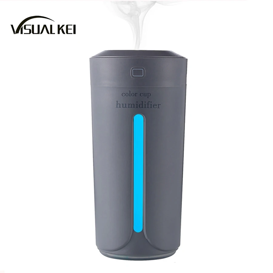 

Ultrasonic Air Humidifier Essential Oil Diffuser With 7 Color Lights Electric Aromatherapy USB Humidifier Car Aroma Diffuser