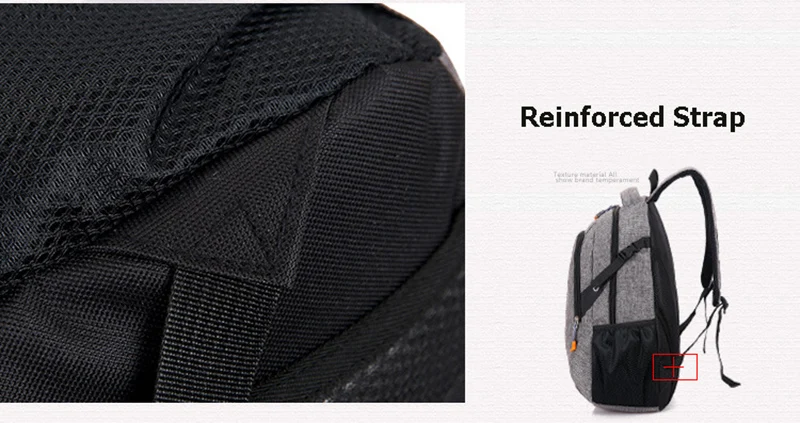 Casual Men USB Charging Backpacks Male Travel women Teenagers Unisex Student School Bags Simple Notebook Laptop Backpack SS7350 (16)