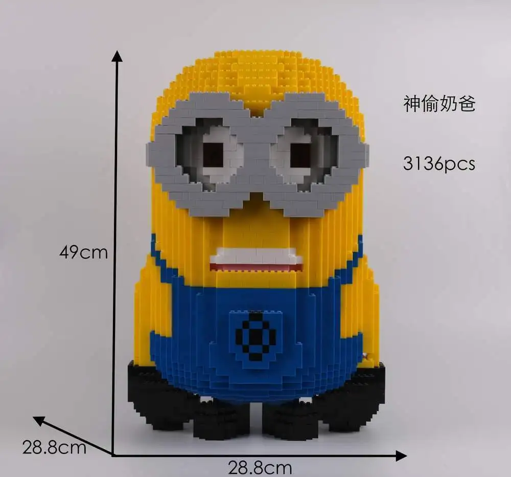 

LONGDA Happy Compatible Alpinia Oxyphylla Building Block Toys Assembling Build Steal Small Huang Adorable Spirit Eyes