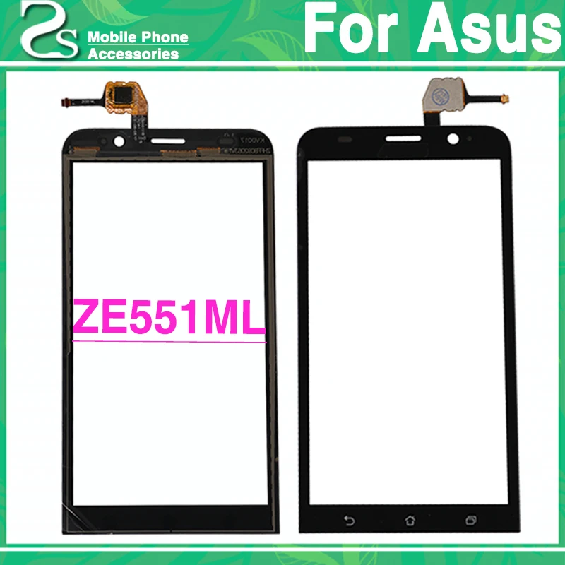 

New ZE551ML Touch Screen For Asus Zenfone 2 Laser ZE551MLTouch Sensor Front Glass Digitizer Panel