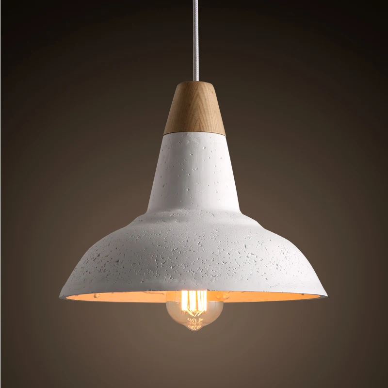 Деревянный подвесной светильник в американском стиле 180 см E27/E26 4 цвета|decorative hanging