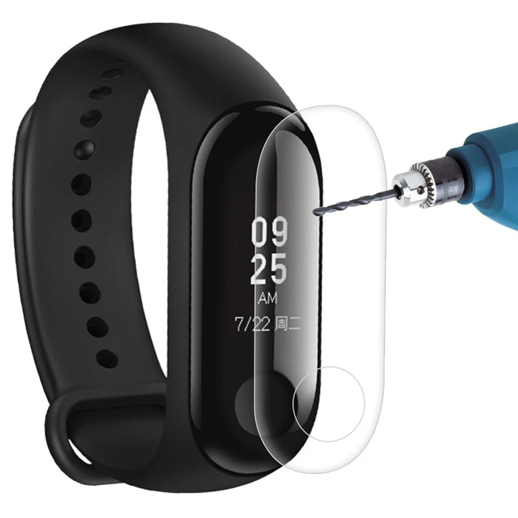 10 шт. для Xiaomi Mi Band 2/3/4 защита экрана ТПУ полное покрытие пленка браслета защитные