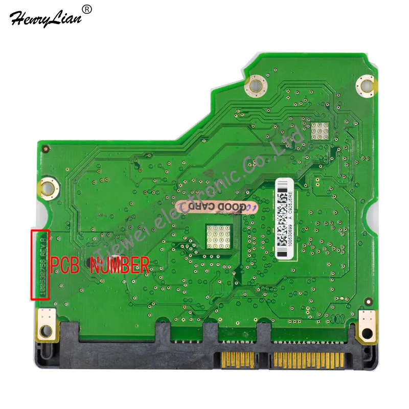 HDD PCB/номер платы: 100530756 REV A/100530699/ST31500341AS/1500GB/7200RPM.11|pcb hdd|hdd 11 hdd |