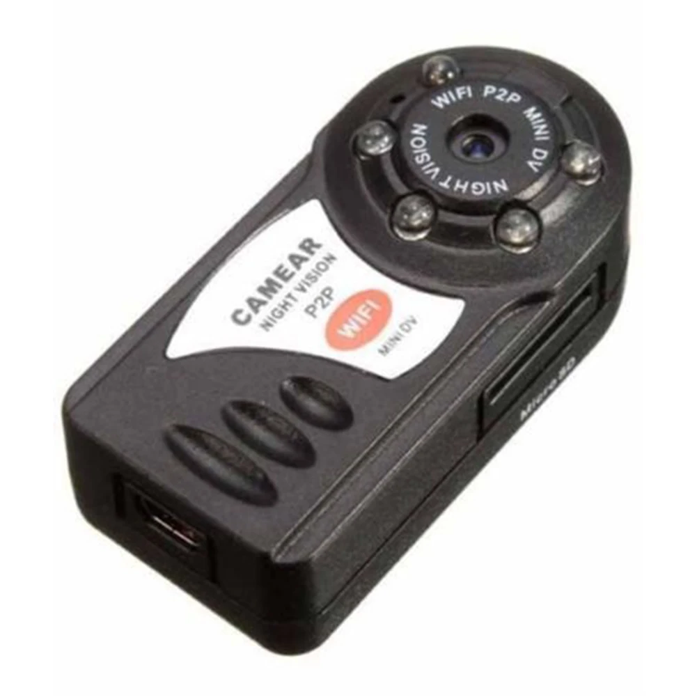 

New Q5 Wifi DVR Wireless IP Camcorder Video Recorder Camera Infrared Night Vision Camera Motion Detection Built-in Microphone