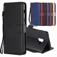 Кожаный чехол-книжка с бумажником для samsung Galaxy A8 чехол для samsung Galaxy A8 Plus чехол для samsung A8 чехлы для телефонов