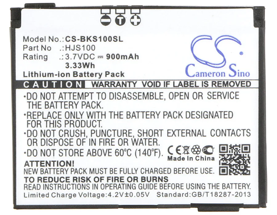 Аккумулятор Cameron Sino 900mAh 338937010208 HJS100 для Becker HJS 100 карта пилота|Цифровые