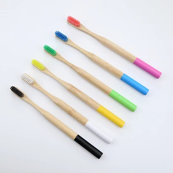 

Bamboo toothbrush factory wholesale natural low carbon environmental soft hair toothbrush oral care can be customized LOGO