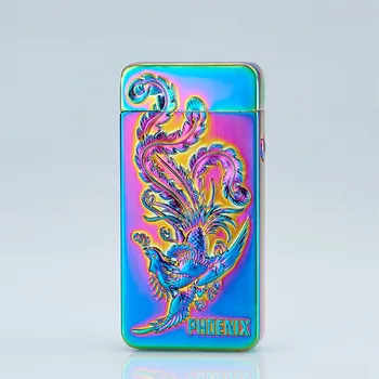 

Metal Windproof Cigarette Lighter Electric Pulse Double Arc Lighter Electric Plasma Pulse USB Charging Cigar Smoking Lighter