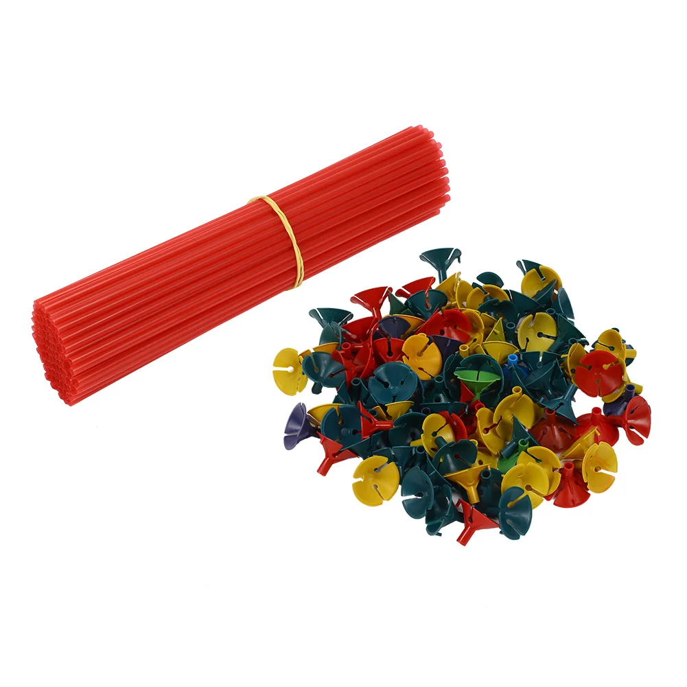 

100pcs Plastic Balloon Holder&Stick Wedding Holiday Decoration Supplies