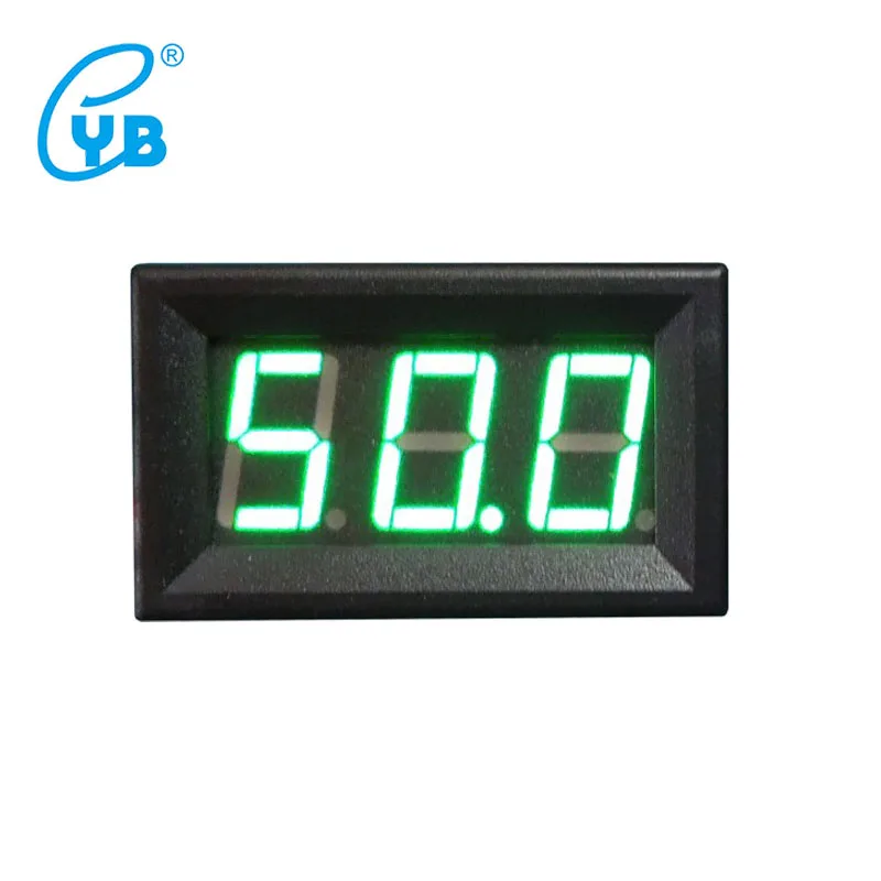 

YB27C LED Digital Ammeter DC Digital Ammeter DC 999mA 10A 20A 50A 100A 200A 500A 1000A DC Amper Meters Current Meter Green Words