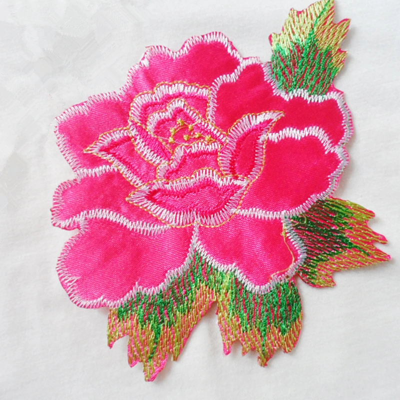 Embroidery Rose Leaves Image Ideas