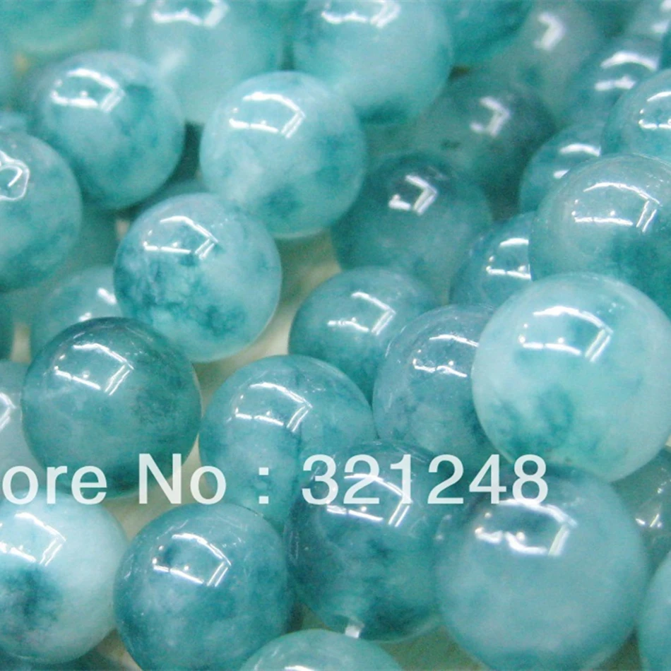 

Free shipping multicolor green natural stone 10mm chalcedony jades round loose spacer beads accessories jewelry making 15" MY009