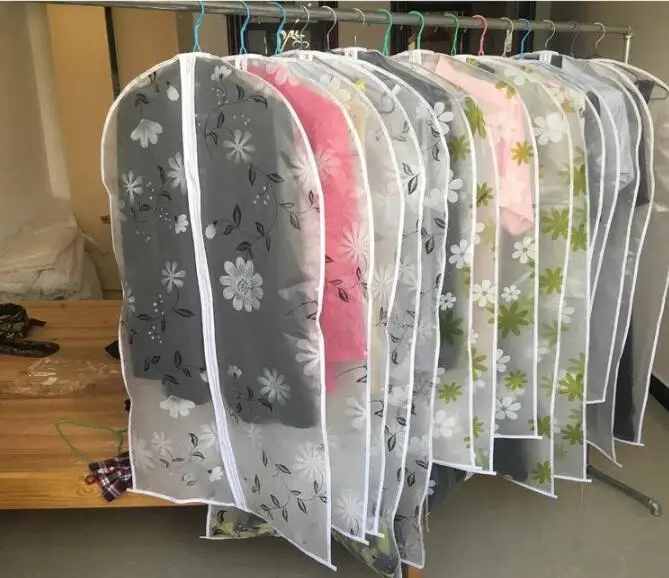 

5 pieces Vacuum Storage Bags Cover Clothes Protector Garment Suit Coat Dust Cover Protector Wardrobe Storage Bag Home Organizer