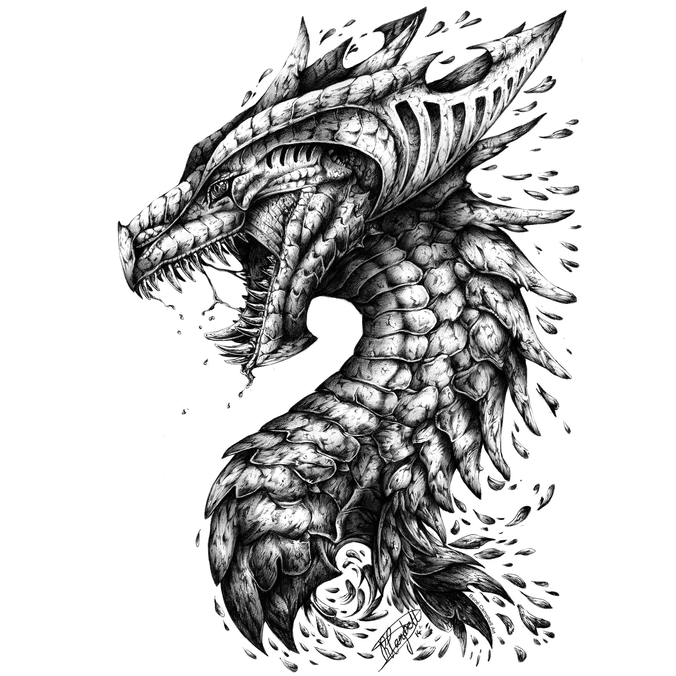 Head Teeth Dragon Scales Living Room Home Art Decor Wood Frame Fabric Poster Sh28 Fabric Posters Home Artframe Poster Aliexpress