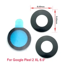2 шт./лот, стекло для задней камеры для Google Pixel 2 XL 5," 6,0" стекло для задней камеры с клеем высокое качество