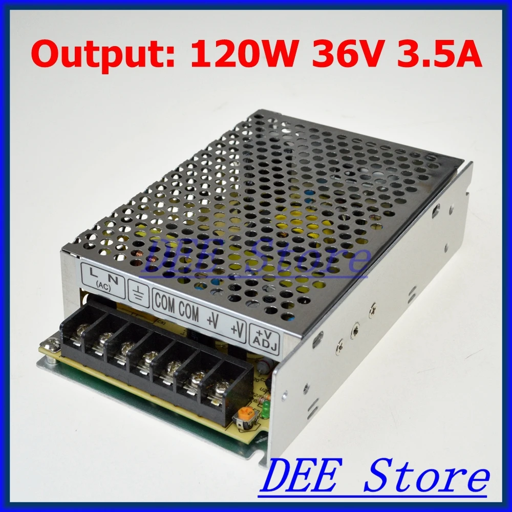 

Small Volume Led driver 120W 36V 3.5A Single Output Adjustable Switching power supply for LED Strip light AC-DC Converter