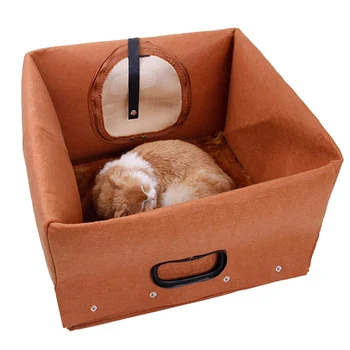 

Pet Cat Warm Foldable Sleeping Bag Bed Kennel Cats Puppy House Bed Cave Little Animals Cats House Washable Foldable Removable