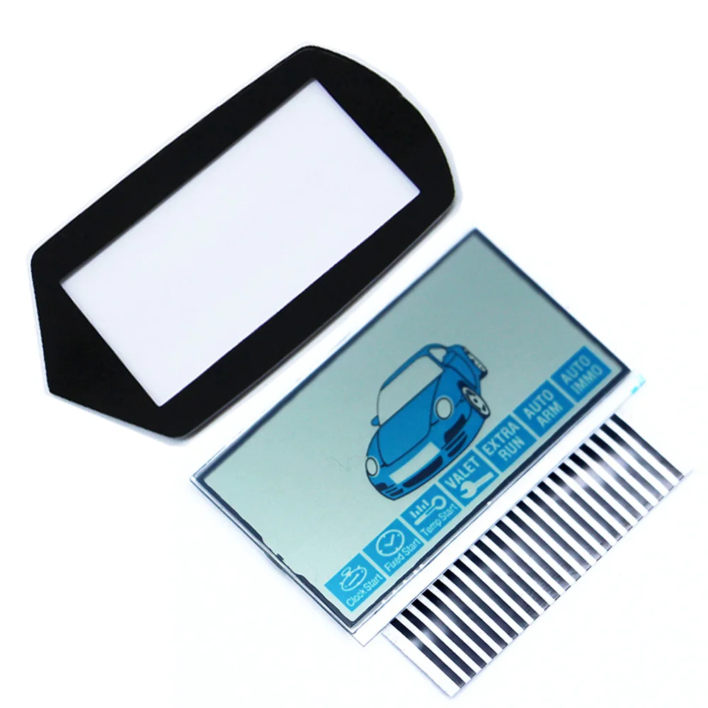 

B9 LCD display flexible cable +LCD keychain Glass for StarLine B9 remote controller B9