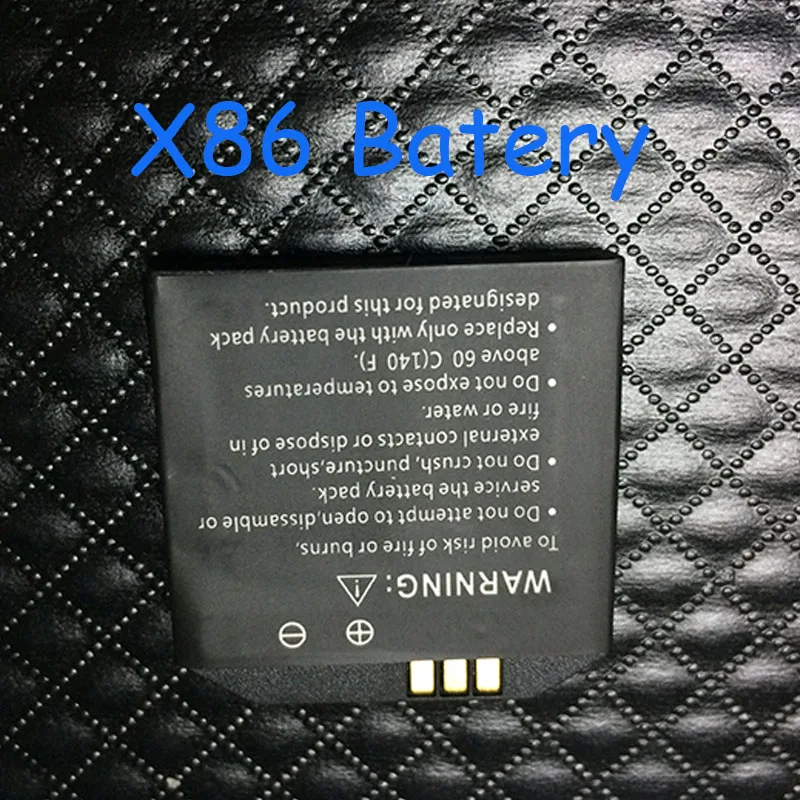 Бесплатная доставка оригинальный аккумулятор X86 для умных часов полная емкость