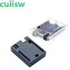 Noir ABS Boîtier En Plastique Shell Transparent Boîte Cas Shell pour arduino UNO R3 pas Raspberry pi modèle b plus Bon qualité ► Photo 1/6