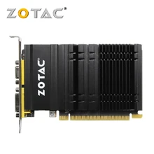 Видеокарта ZOTAC GeForce GT 610 1 Гб 64 бит GDDR3 видеокарты GPU карта для NVIDIA оригинальная GT610 1GD3 Dvi VGA PCI-E