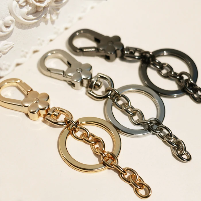 30Pcs Keychains Bag Clasps Lobster Swivel Trigger Clips Snap Hook With