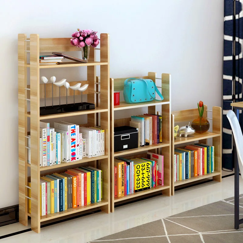 Creative simple wooden floor storage student study office Creative simple wooden floor storage student study office