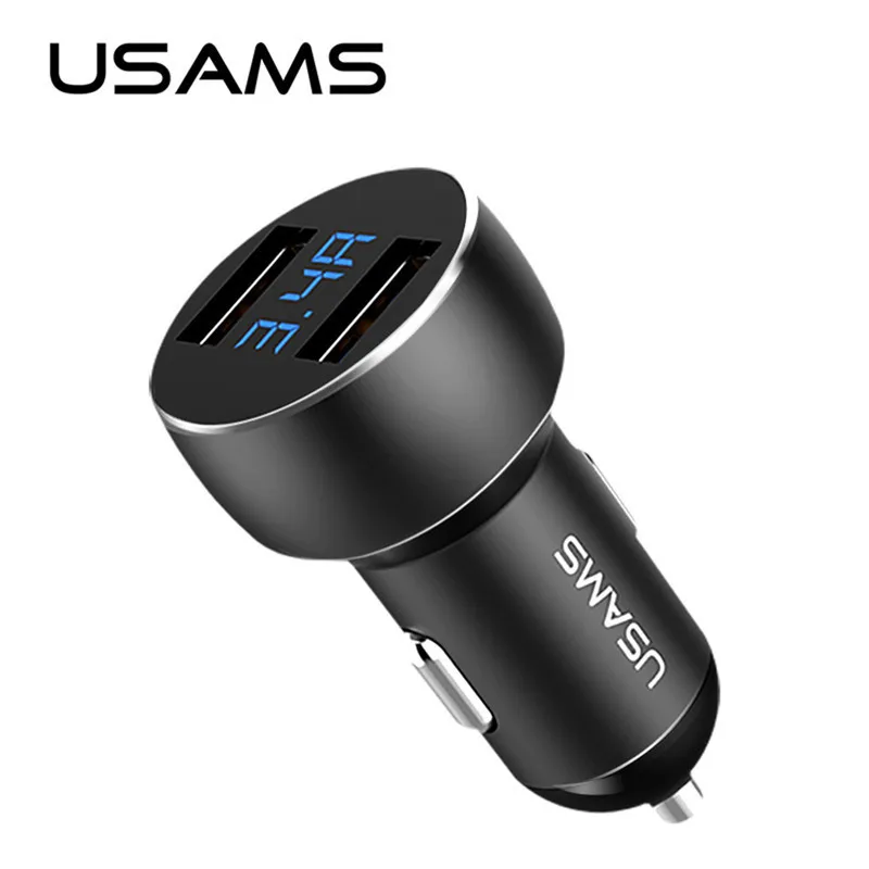 Buy Original USAMS Car Mobile Phone Charger Digital