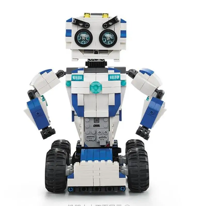 RC Remote Control Robot 2IN1 Transform Deformation Intelligent Robots DIY Toy Kids Present Educational Toys