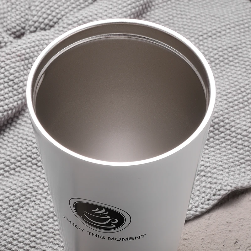 Ихао Новая мода двойными стенками нержавеющая сталь Handsel ложка термосы бизнес портативный теплоизоляция чашка
