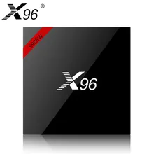 10 шт./лот X96W Android 7,1 Smart tv box 1G 2G Amlogic S905W Четырехъядерный 4K 2,4G WiFi медиаплеер X96 S905W телеприставка