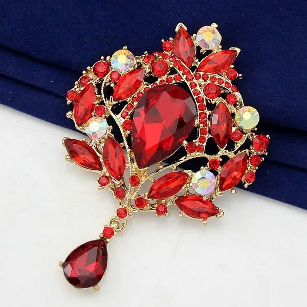 Antique-Bronze-Plated-Star-Jewelry-Multicolor-Water-Drop-Rhinestone-Crystal-Brooches-For-Women-2015-Wedding-Jewelry-Pin-Brooches