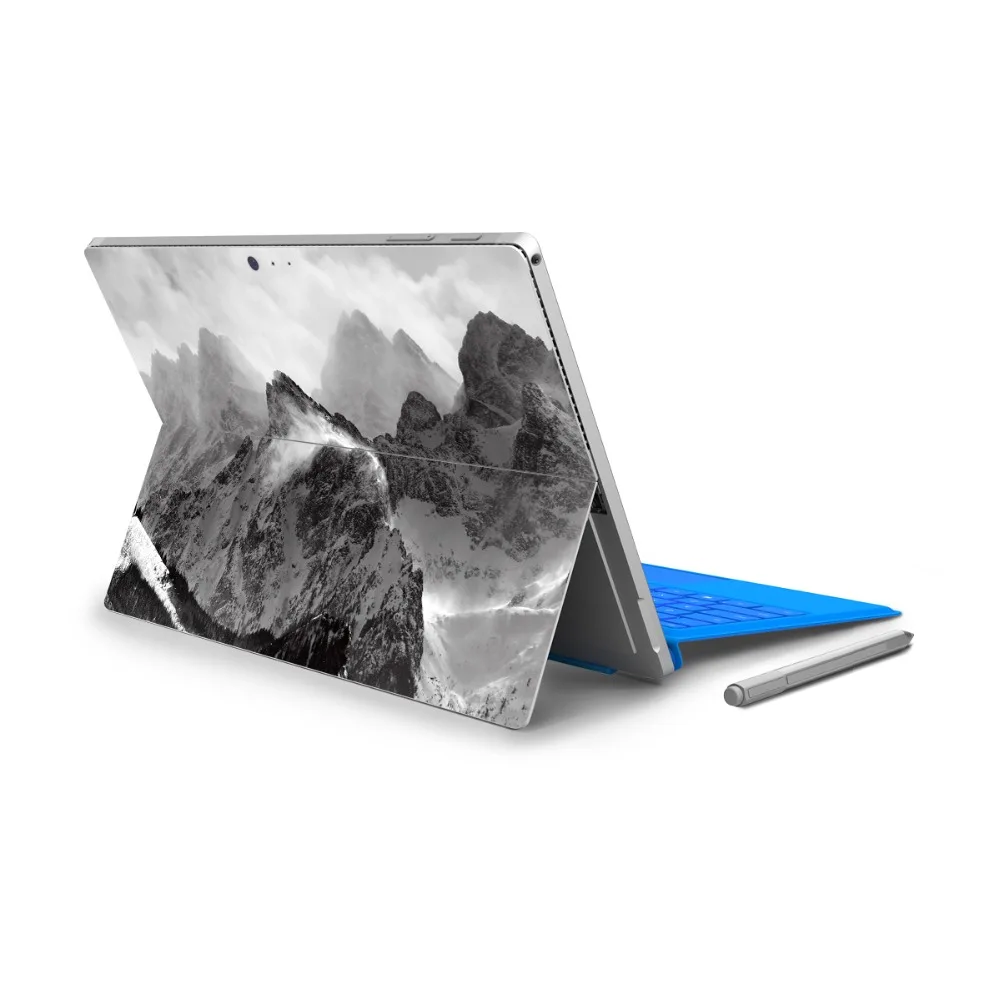 Лидер продаж для Micro Surface Pro 4 Винил Назад Полная Этикета Планшеты Нетбуки Ultrabook Стикеры пейзаж кожи логотип Вырезать