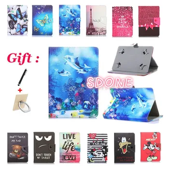

Universal 8" Cartoon case For Lenovo Tab 4 8 TB-8504F TB-8504N Tab 4 8 Plus TB-8704F/N 8 inch tablet Protective Cover + 2 gifts