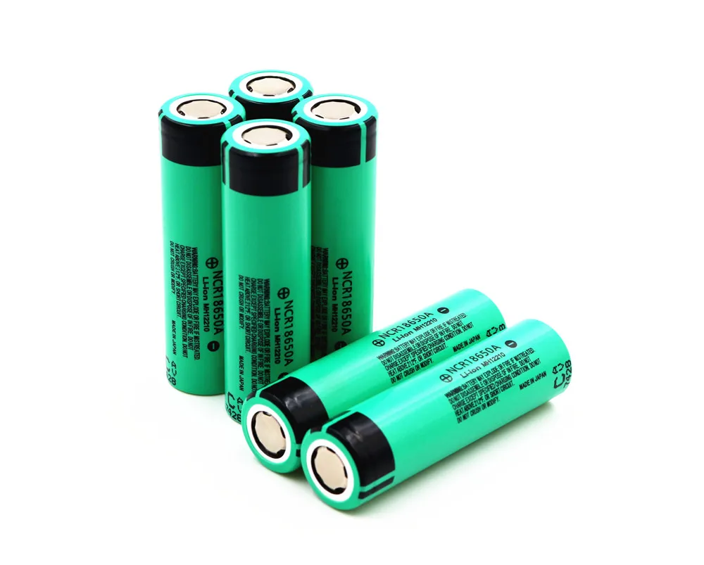 Nuevo 18650 de 3100 mAh 3,7 V recargable de iones de LiTiO de la batera para NCR 18650 A batera de linte