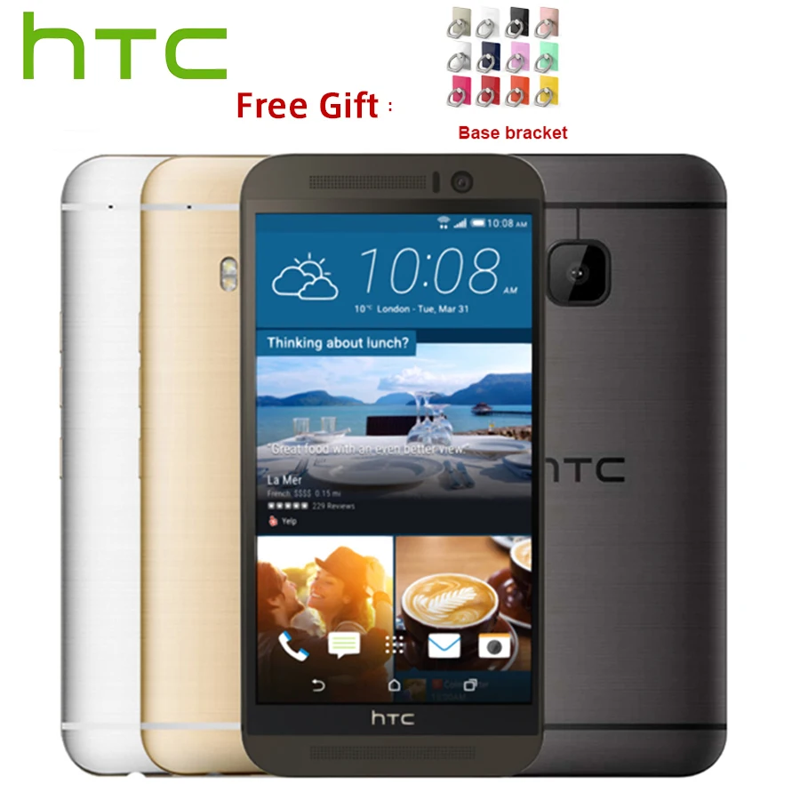 

EU Version HTC One M9 4G LTE Mobile Phone Octa Core 3GB RAM 32GB ROM 5.0 inch 1920x1080 Dual Camera 20MP 2840 mAh SmartPhone