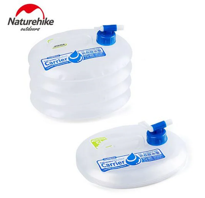 

NatureHike Handy Collapsible Foldable Storage BPA-free Water Container Carrier Bucket For Outdoor Hiking Picnic Camping