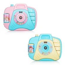 Детская игрушечная камера, милая детская игрушка из мультика, детская креативная камера с ремнем для шеи, фотография, реквизит, украшение, детский игровой дом, инструмент
