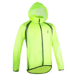 ARSUXEO куртка для велоспорта для дождя для мужчин Спорт на открытом воздухе водонепроницаемый ветрозащитный пакет дождевик для велосипеда