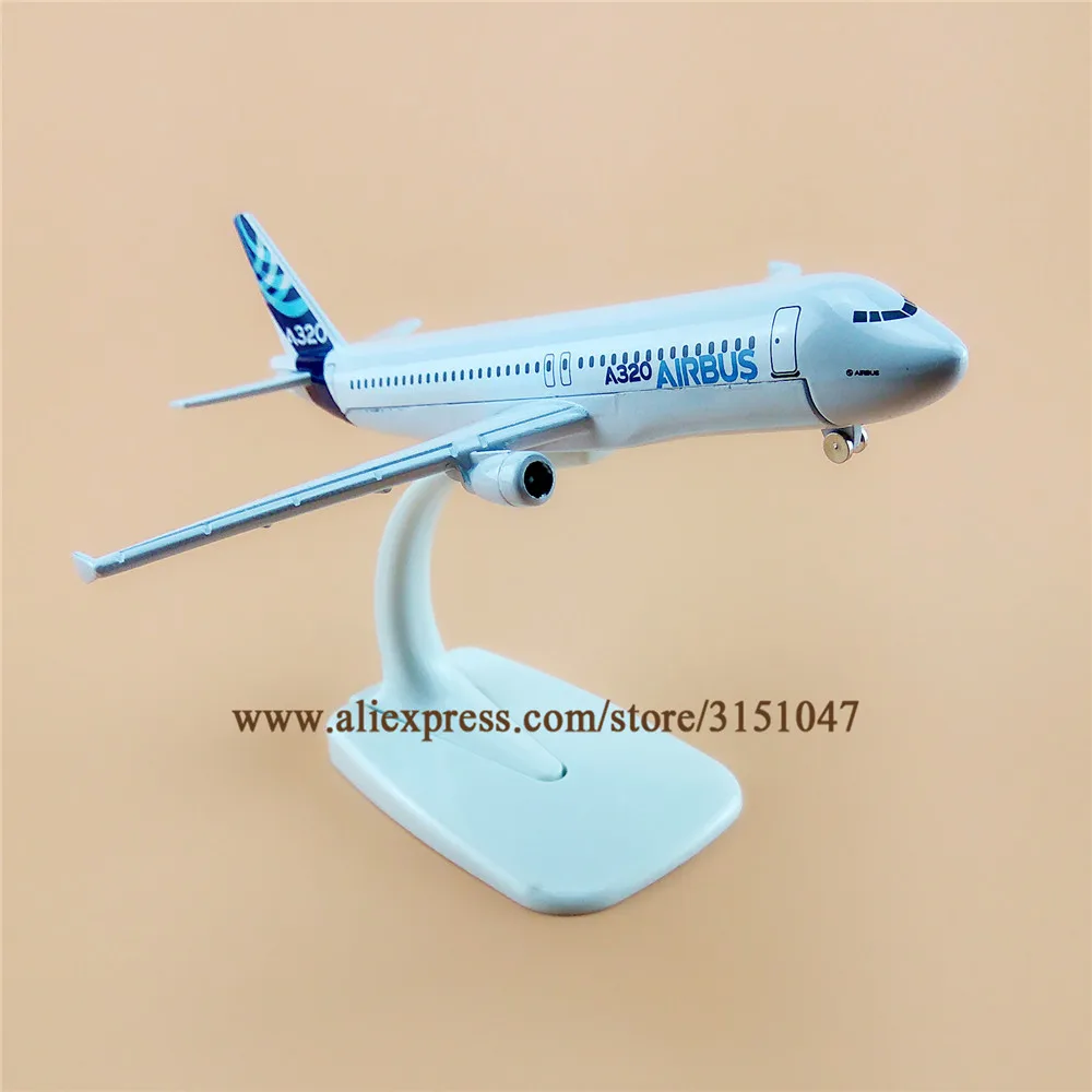 16 см сплав металла прототип Air A320 Airbus 320 Airlines модель самолета w колёса детские