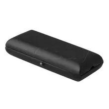 Yibuy черный чехол с тростниковым тростником для 3 шт., удерживающий 9,2x4,5x1,5 см