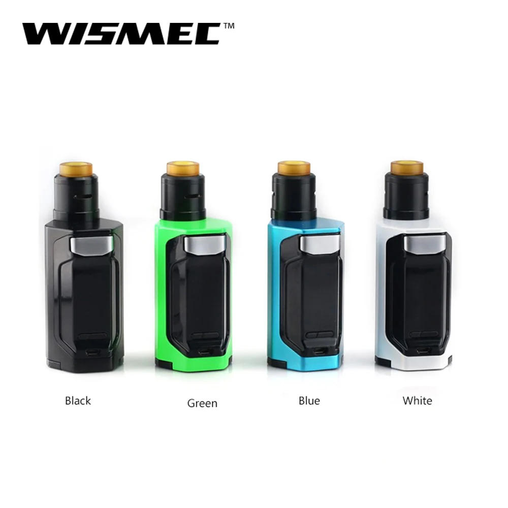 

Original WISMEC Luxotic DF Kit 200W with Guillotine V2 RDA Atomizer Tank 7ml capacity 200w BF Squonk RDA Electronic cigarette