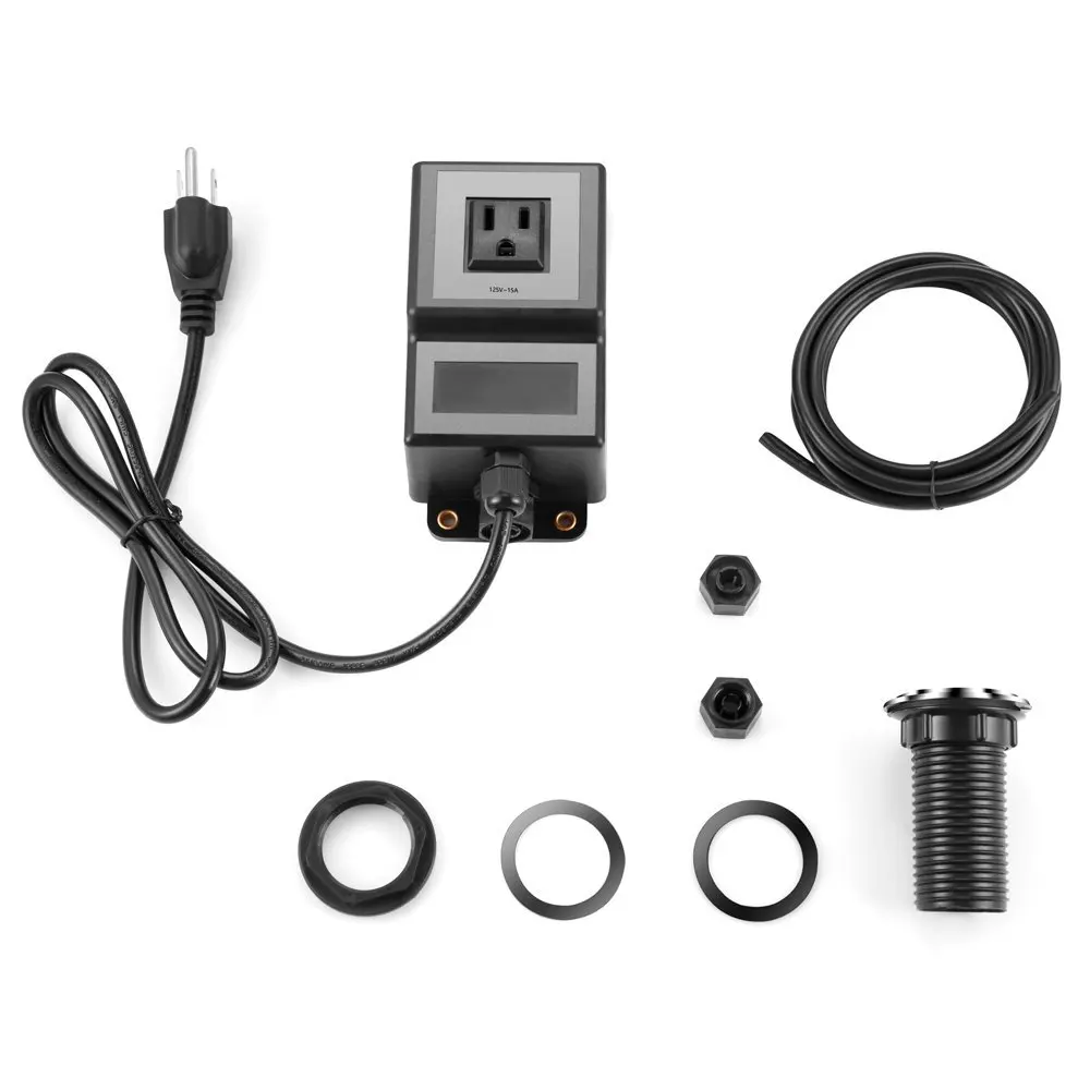 Air switch for Garbage Disposal US socket silver plastic Waste