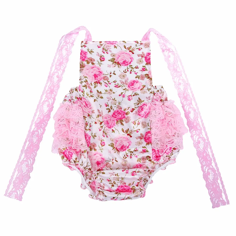 Little Girls Summ Baby M M"S baby Clothes Kids Lace Bodysuit Kids